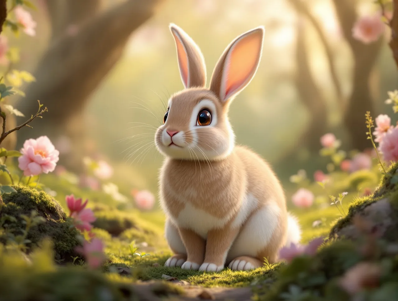Meadowkit, a Bloom Wild Rabbit
