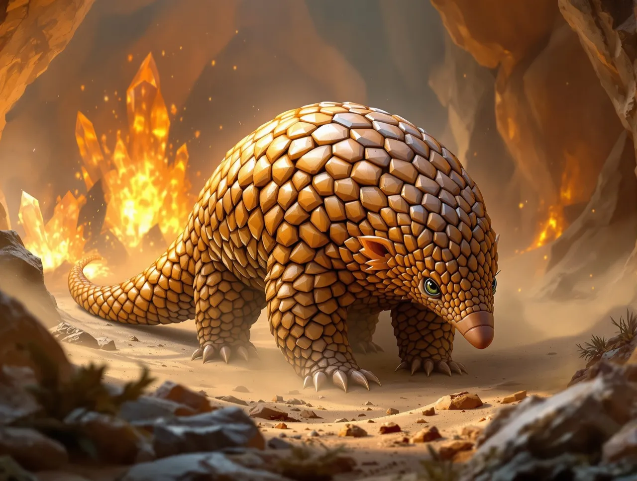 Bulwark, a Stone Pangolin