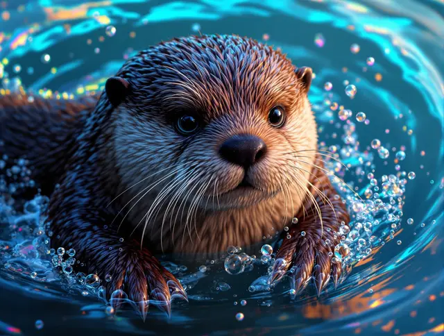 Illustration de carte Marée : Loutre de mer