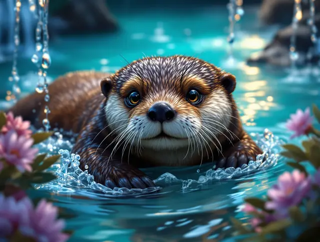 Illustration de carte Marée : Loutre de mer